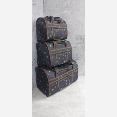 کیف سه تیکه کرپ لمنت شده