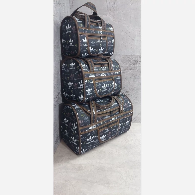 کیف سه تیکه مسافرتی کرپ
