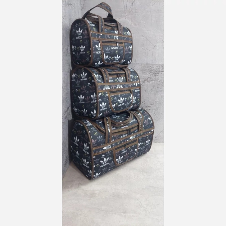 کیف سه تیکه مسافرتی کرپ