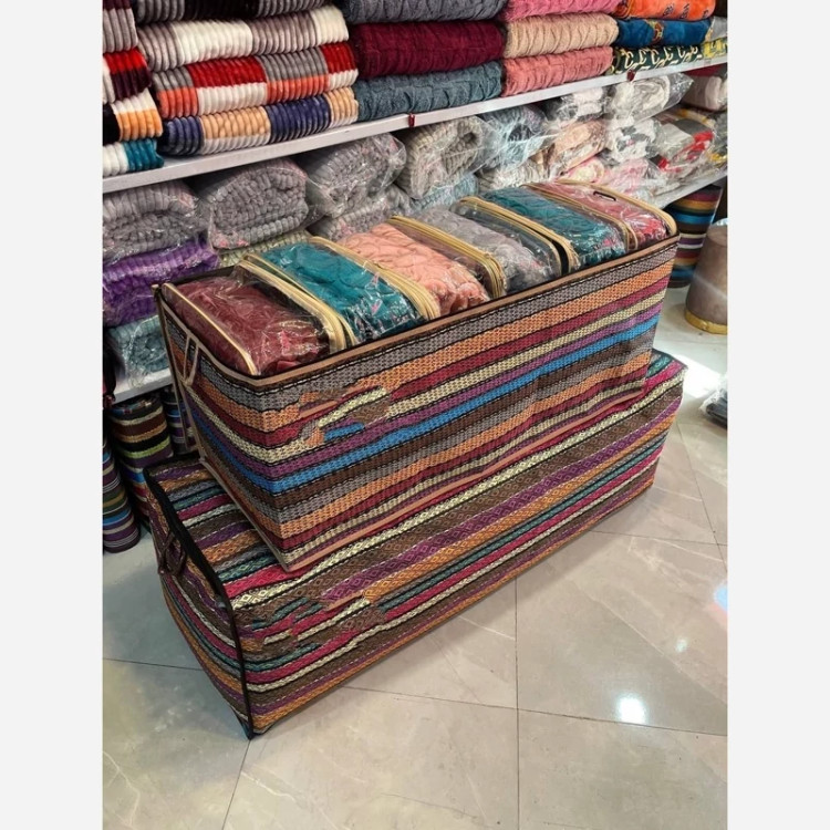 کاور رختخوابی جاجیم ۵۰ در ۵۰ در ۱۳۰ شماره هشت
